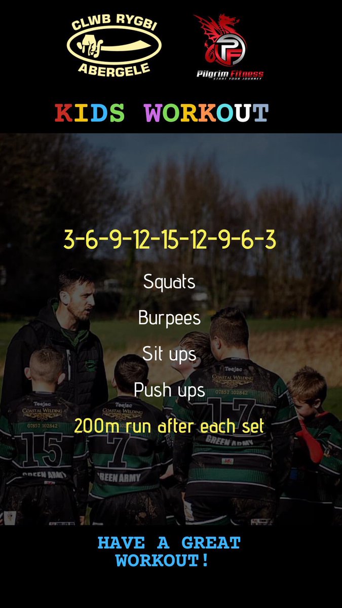 CJPMeyers's tweet image. Another week another workout! Adjust length of run to suit and social distance requirements 💪 #SocialDistanceWorkout #Rugbyfit @gele_rygbi