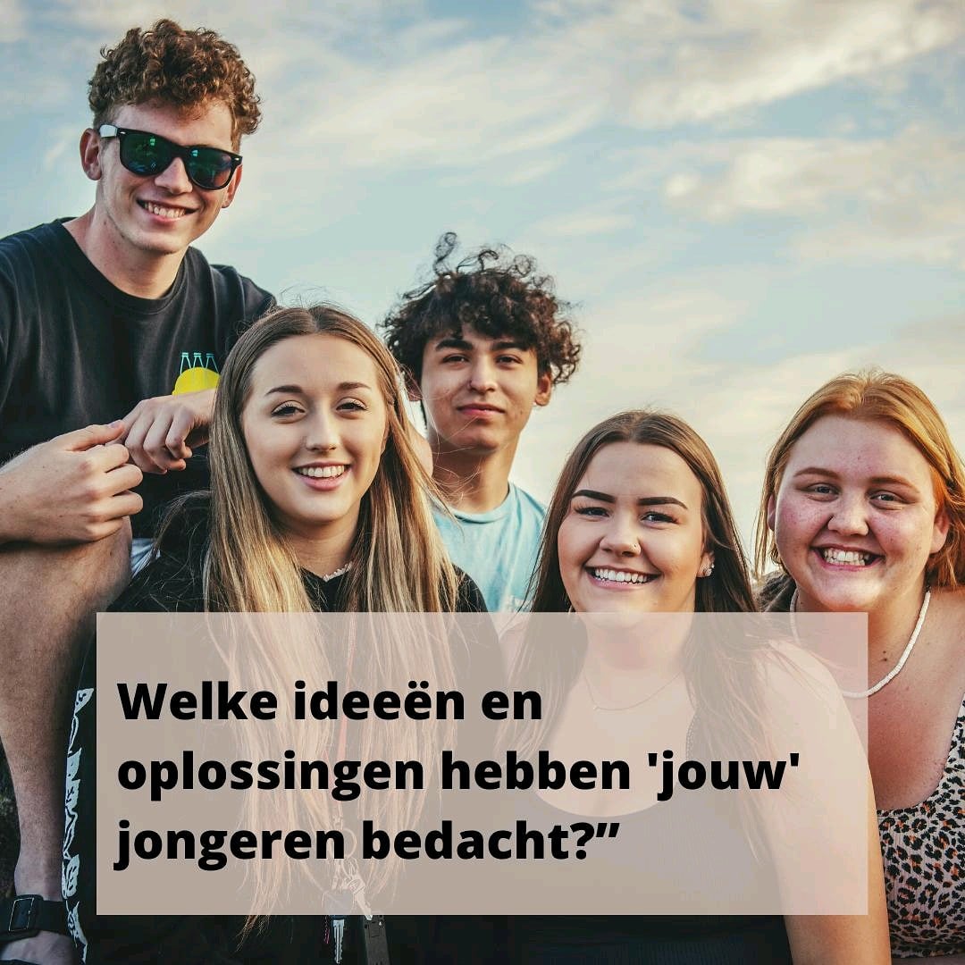 Welke ideeën en oplossingen hebben 'jouw' jongeren bedacht in de afgelopen maanden?” 
Tijdens de zoomsessie van 25 juni delen we ze.
MELD JE AAN: lnkd.in/e6qqiVH
<a href="/bartdemmers/">Bart Demmers</a>
<a href="/HilverdinkPink/">Pink Hilverdink</a>
 <a href="/LisetteSnippe/">Lisette Snippe</a> <a href="/Mikeloef/">Mike Loef</a> <a href="/hanspanjoel/">Hans Panjoel </a> <a href="/nikodegroot/">Niko de Groot</a>  <a href="/1sociaaldomein/">1Sociaaldomein.nl</a>