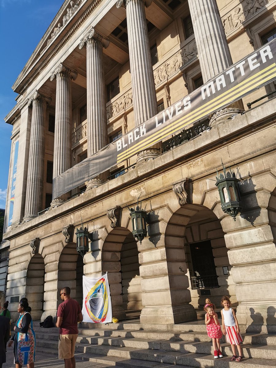 We went to a socially distanced Windrush Day commemoration earlier. Thank you Windrush generation ❤️