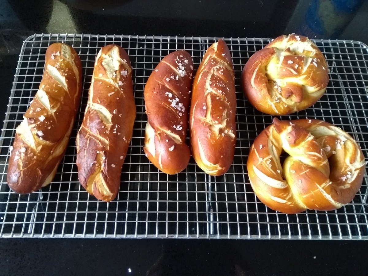SparkyJG's tweet photo. Wonderful homemade German pretzels, taste as good as they look. @rgshw @RGSHWGerman #inspirationweek https://t.co/PR7f1Tz9E6