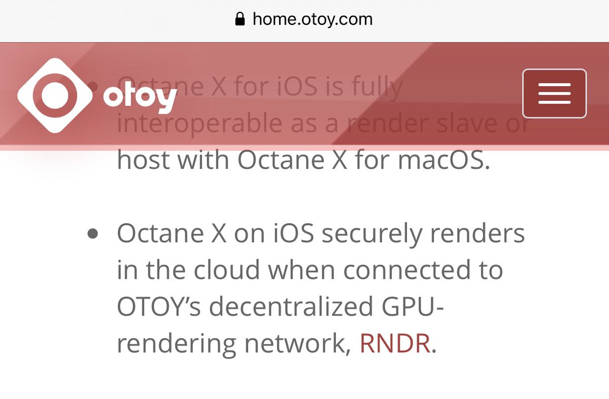 <a href="/yayowam/">Lord ¥ayowam ⭕️</a> <a href="/Apple/">Apple</a> @RenderToken #RNDR on Apple silicon was actually called out at last year’s WWDC when Apple announced Octane X in the keynote!