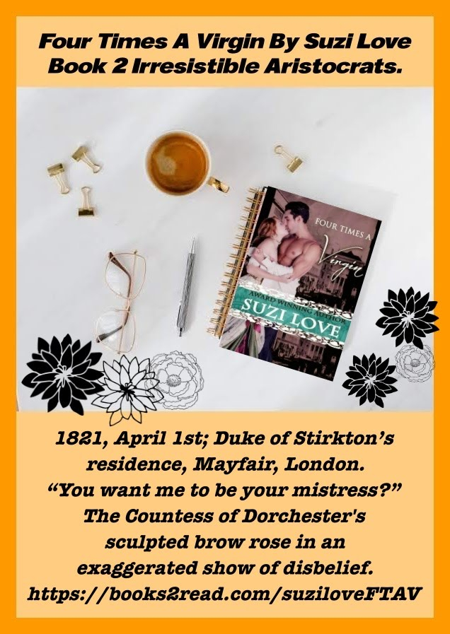 suzilove's tweet image. Being the object of someone’s ridicule might be a novel experience for the Duke of Stirkton, but it wasn’t one he cared to repeat. #RegencyRomance #Mysteryhttps://books2read.com/suziloveFTAV