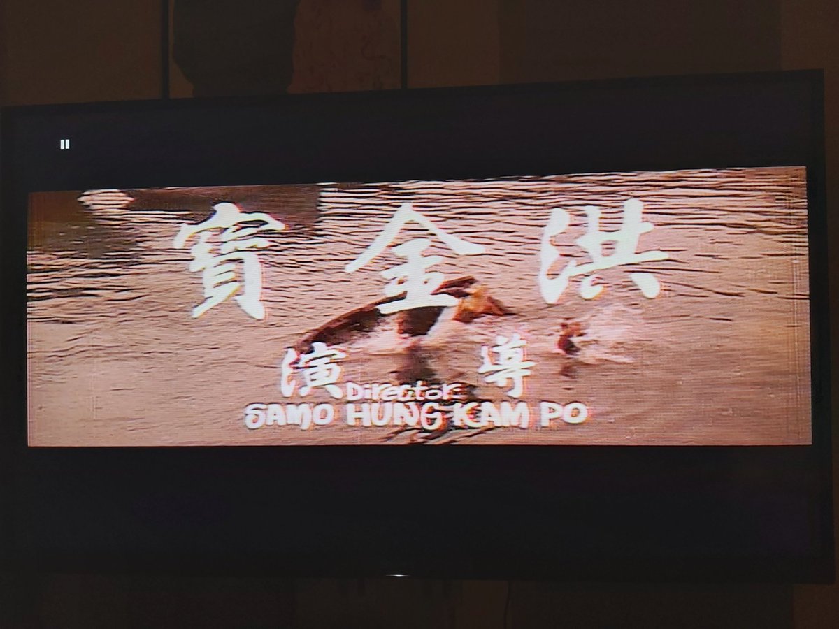 nottsey's tweet image. Tonight's viewing is Sammo Kam-Bo Hung 1978 Enter the Fat Dragon. #sammo #sammohung #martialarts #comdey #1978