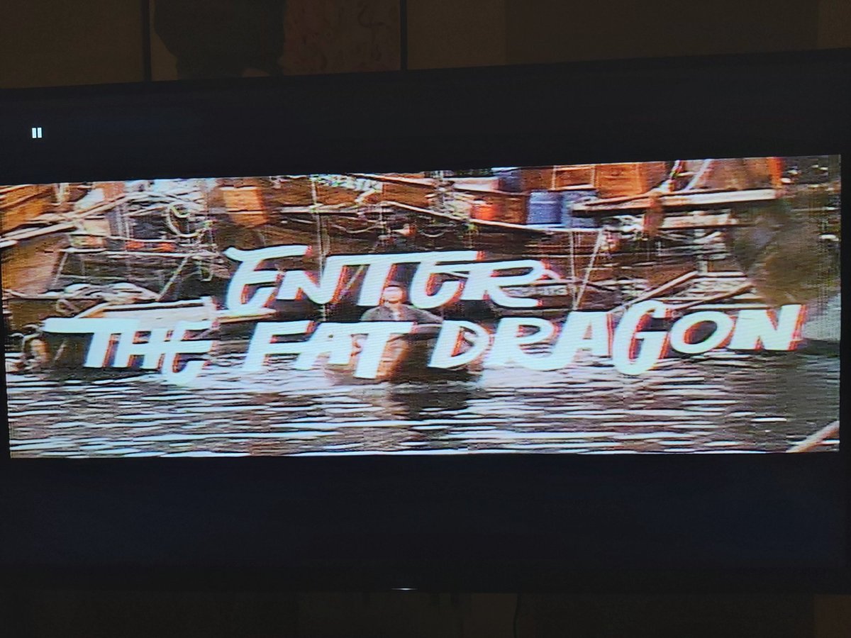 nottsey's tweet image. Tonight's viewing is Sammo Kam-Bo Hung 1978 Enter the Fat Dragon. #sammo #sammohung #martialarts #comdey #1978