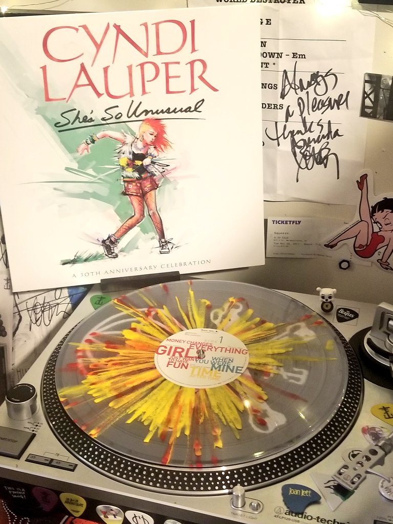 Happy Birthday to the iconic Cyndi Lauper!    