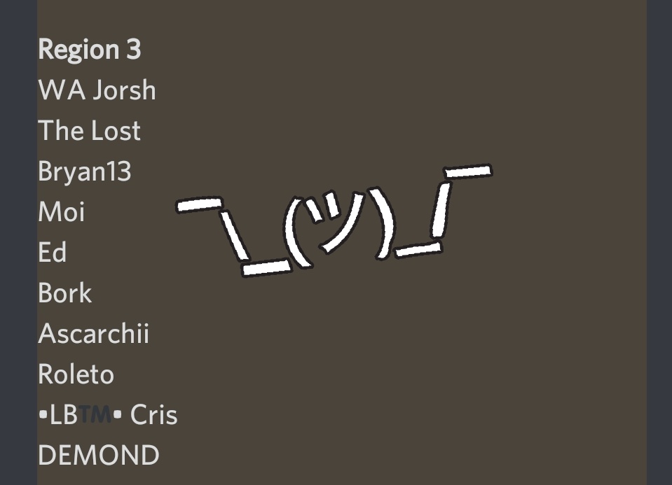 Luego de jugar los brackets del draft <a href="/CEL_Clash/">CEL</a> culmino:
• Top 4 Región 3
• Top 9 Global
Por lo que soy elegible del draft para formar parte de algún equipo de la Región 3.
(Se agradece difusión)😁