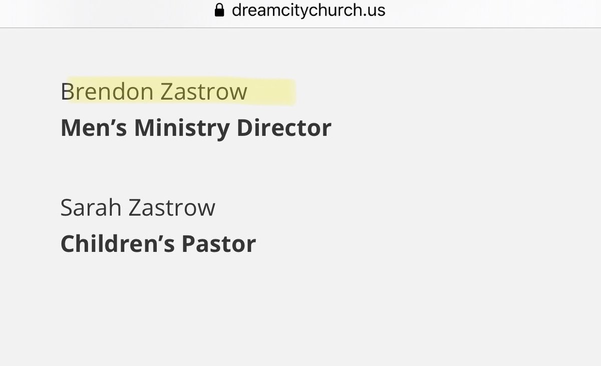 7) Ok so now back to COO and Phoenix Campus Men’s Ministry Director  @brendonzastrow . He’s... a character.