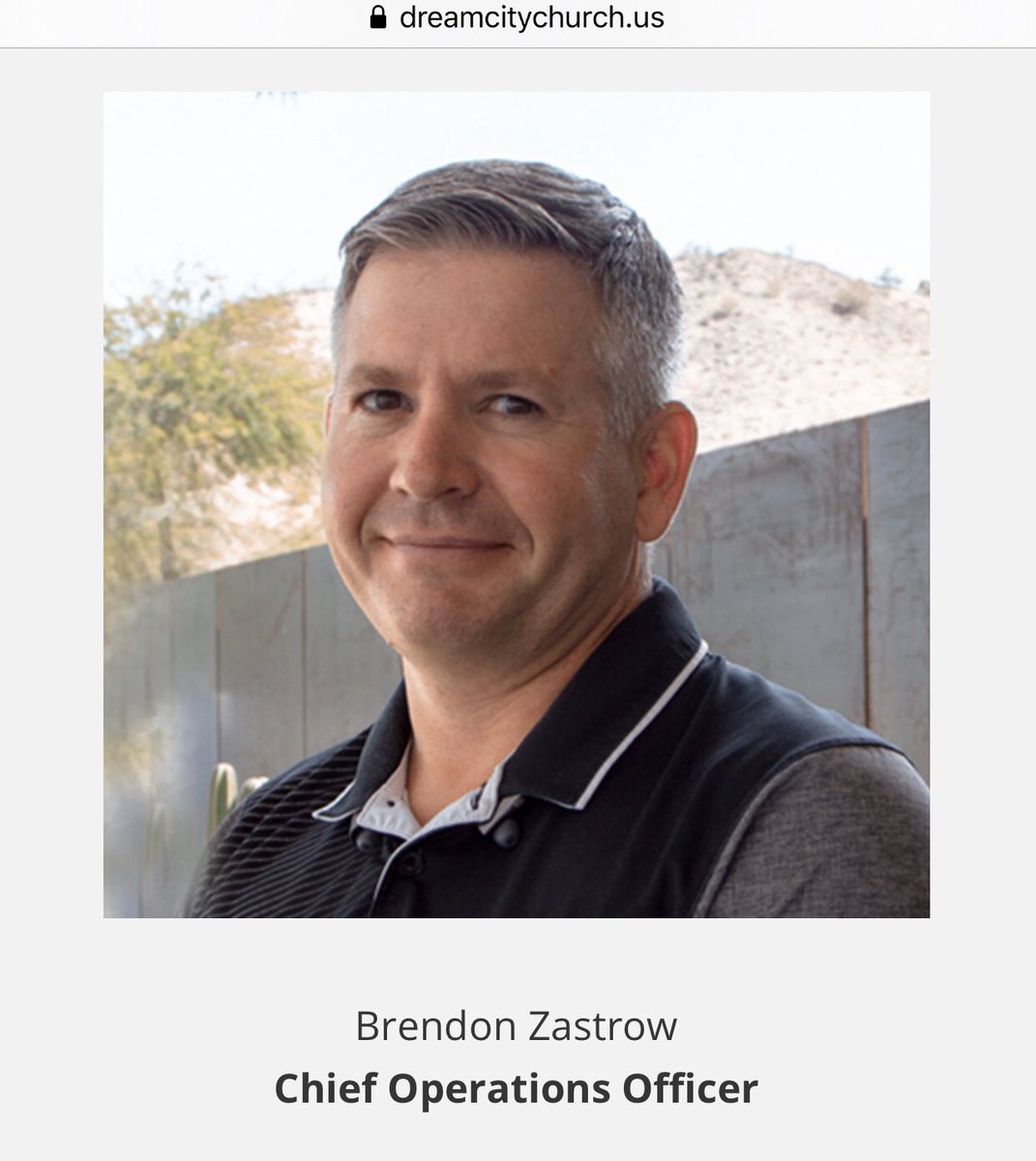 7) Ok so now back to COO and Phoenix Campus Men’s Ministry Director  @brendonzastrow . He’s... a character.