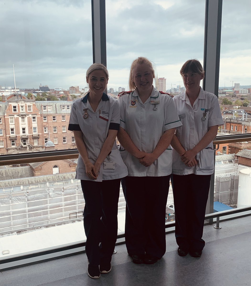 Caitlin1888's tweet photo. #NursingStudents from all three NI universities working collaboratively out in practice - working together and learning from each other ๐๐ #RareTimes @QUBSONM @UlsterUni @OUBelfast @DonnaFitzQUB @SMcilfatrick @dmg243 @BelfastTrust @RCN_NI @charlottemcardl https://t.co/nn7P53YoXe