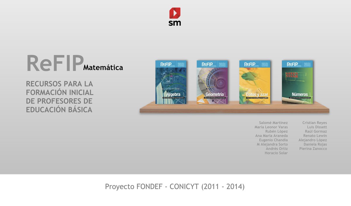 Ediciones_SM's tweet photo. ♾ Para todos los estudiantes de #Pedagogía en #Educación Básica, queremos contarles que junto al Centro de Modelamiento Matemático
@uchile
hemos liberado, de manera gratuita y digital, la colección #ReFIP.
👉 ¡Ingresa a https://t.co/YW45UZpXo0 para descargar la colección! https://t.co/ia5M7Im6QT