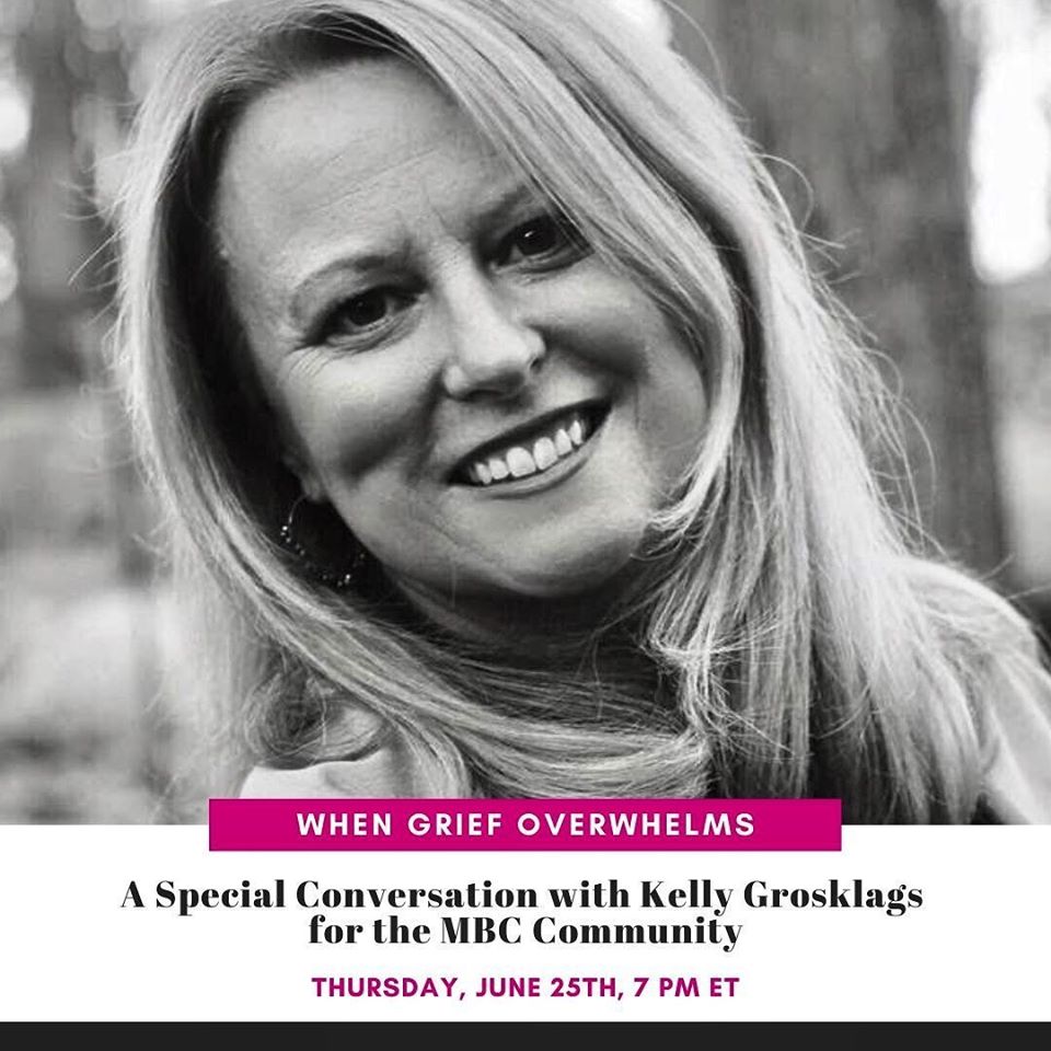 KomenMinnesota's tweet photo. In Memory of Erin Remme♥️, Kelly Grosklags, LICSW, BCD, will discuss processing and coping w/the overwhelming grief experienced by so many in the #mbc #komencommunity Join us for this important, live-streamed conversation Thurs, June 25, 7 PM ET: https://t.co/kfrF2LHtJK https://t.co/JWww2e5eMj