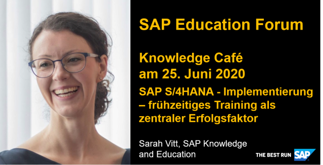 Seyde7's tweet photo. Eine erfolgreiche SAP S/4HANA-Transformation erfordert die Einbindung aller Beteiligten - Welche Lernangebote bieten sich für welche Zielgruppe an? Welche Lernmethoden haben sich in der Praxis bewährt? Hier geht es zum SAP Education Forum am 24. - 25.06.: https://t.co/ObLo1hJoCg https://t.co/nyQxKzC4yc