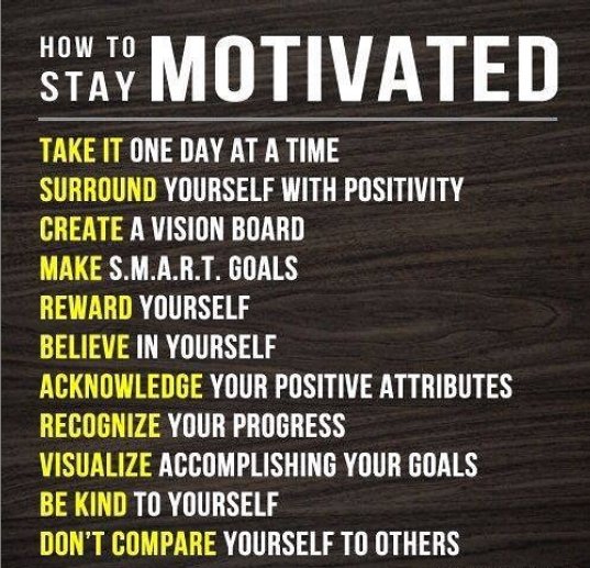 Been away for a while but i am here to motivate you!!