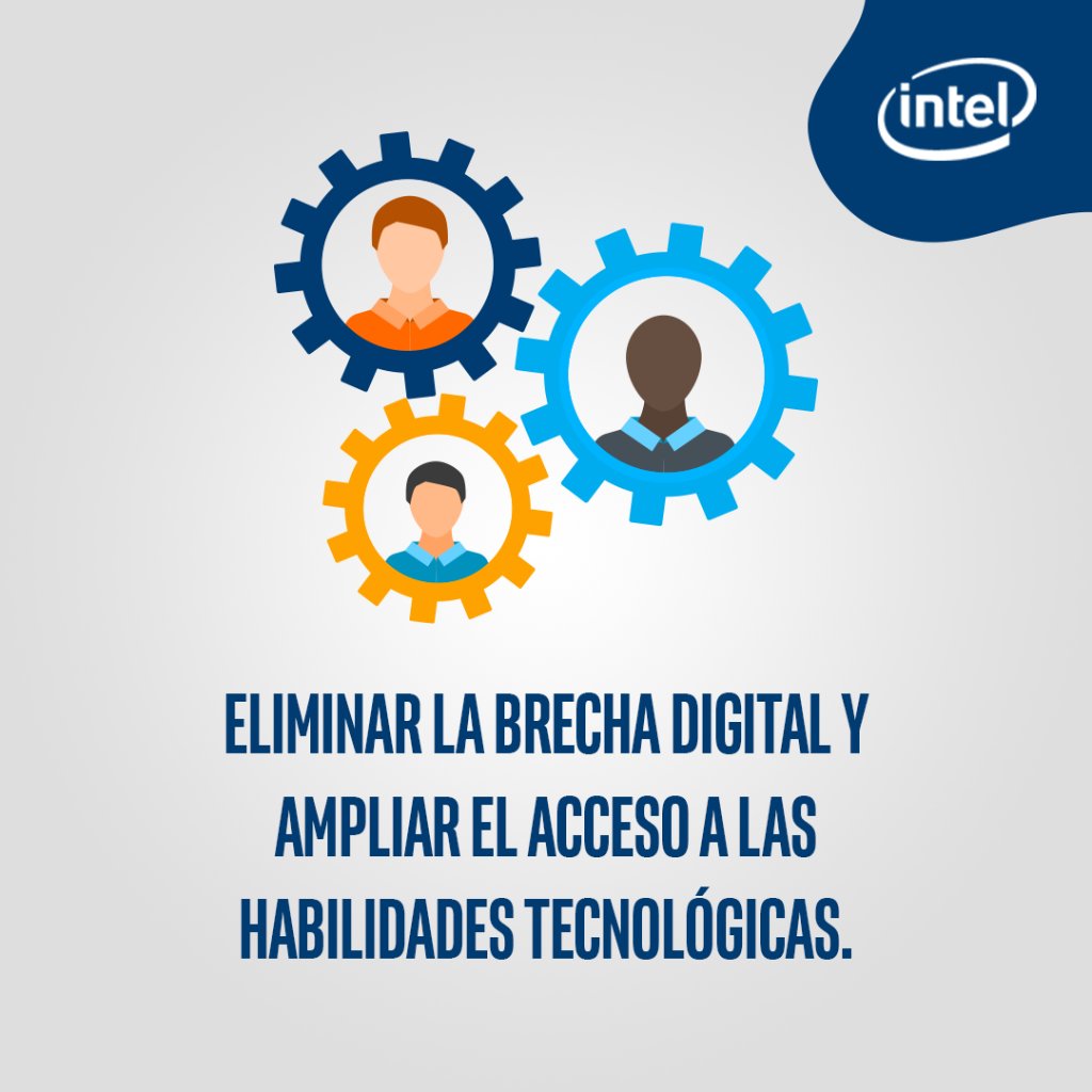 intel_la's tweet photo. Intel busca evolucionar y aprender, aliando la tecnología al crecimiento. ¡Mira nuestras #Metas2030! #Risewithus https://t.co/8nHY28oFx7