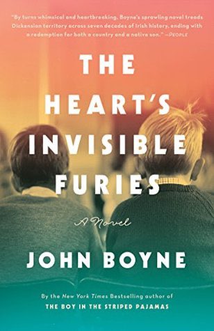 (4) The Heart’s Invisible Furies by John Boyne. One of those epic stories that sweeps an entire life story and leaves you feeling empty yet satisfied when you turn the final page.  #PrideMonth  