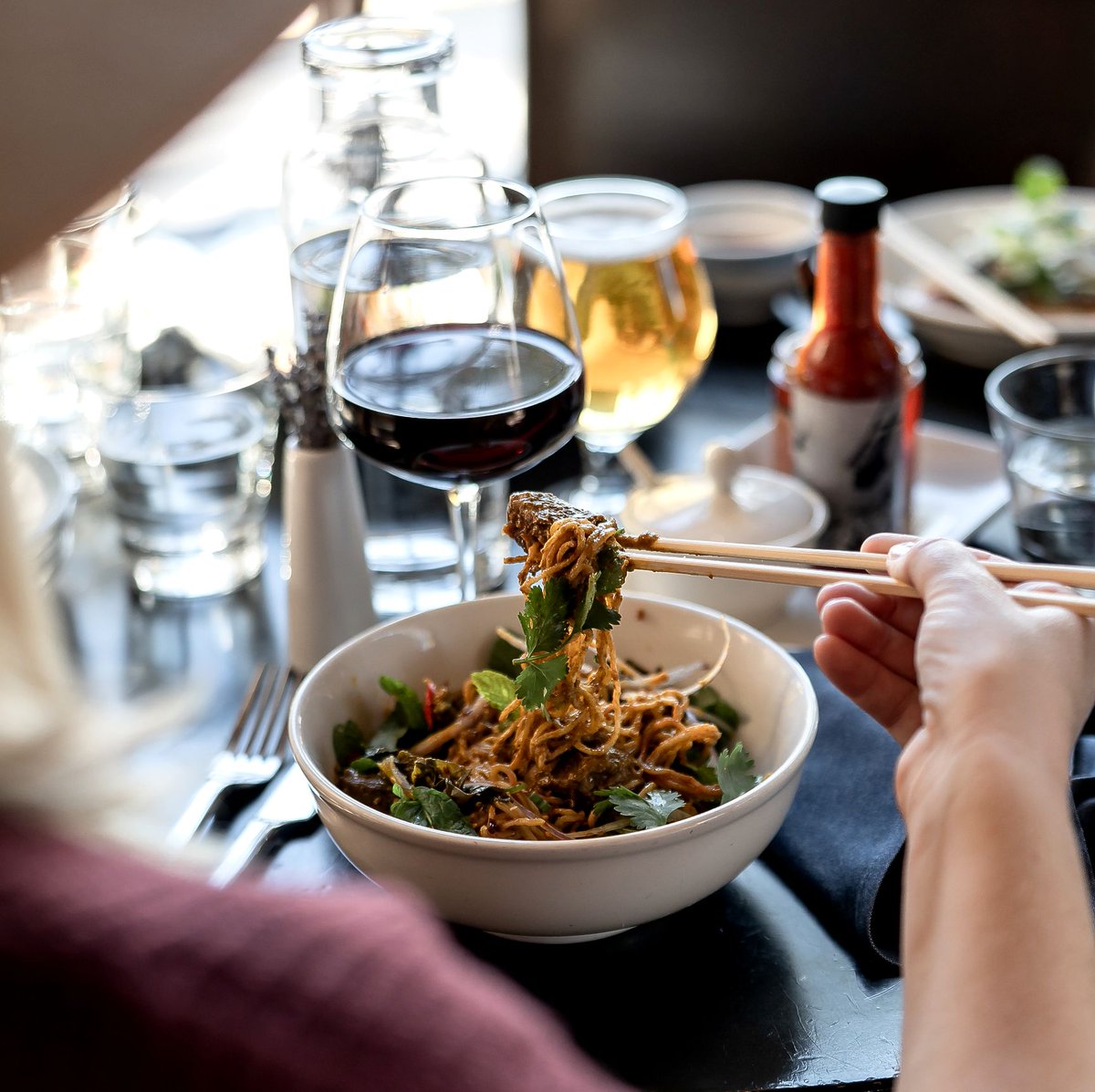 LittleSisterDT's tweet photo. Living that noodle life 🔥 
.
.
.
.
#littlesisterDTLA #eaterLA #foodies #losangeles #YelpLA #DTLA #latimesfood #dtlaeats #dtlanightlife #eeeeeats #bestfoodLA #laeats #eatingLA #lafoodie #noleftovers #happeningindtla #noods #noodlelife #noodles https://t.co/irzNs0KAPD
