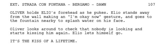 it hurts IT HUUUURTS   #film4cmbyn