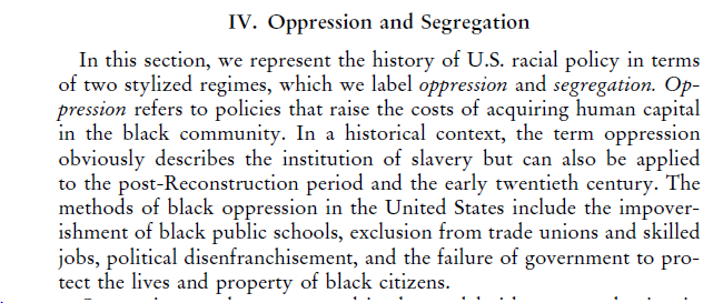 We eventually figured out that the editor was referring to our use of the term "oppression" to refer to the racial regime in the US in the post-Reconstruction period. If I had known of the term "triggered" in those days, I would certainly have applied it to this strange reaction.