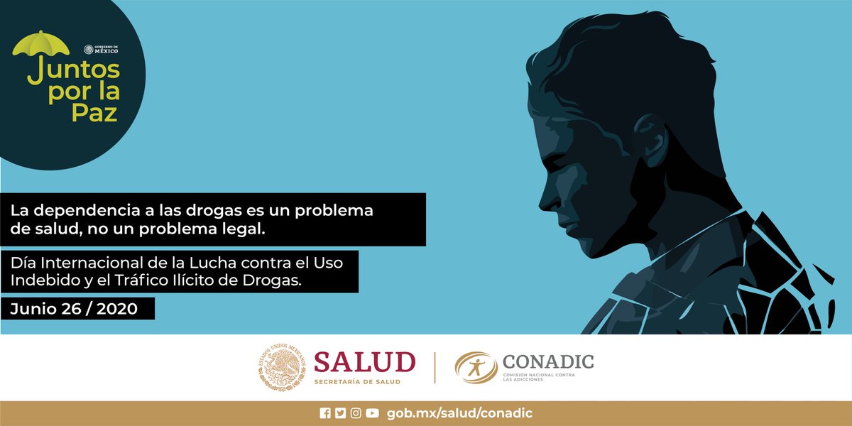 Capa516's tweet image. El 26 de Junio se conmemora el Dia Internacional de la lucha contra el uso indebido y el trafico ilicito de drogas.