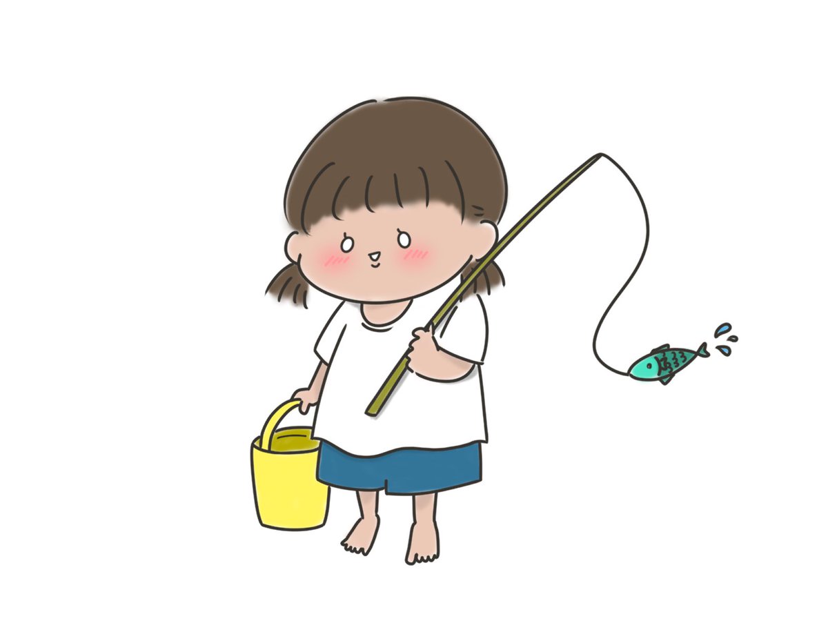 Nanami V Twitter 釣りしたい イラスト オリジナル Clipstudio 今日のイラスト イラスト好きな人と繋がりたい 私の絵柄が好みって人にフォローされたい