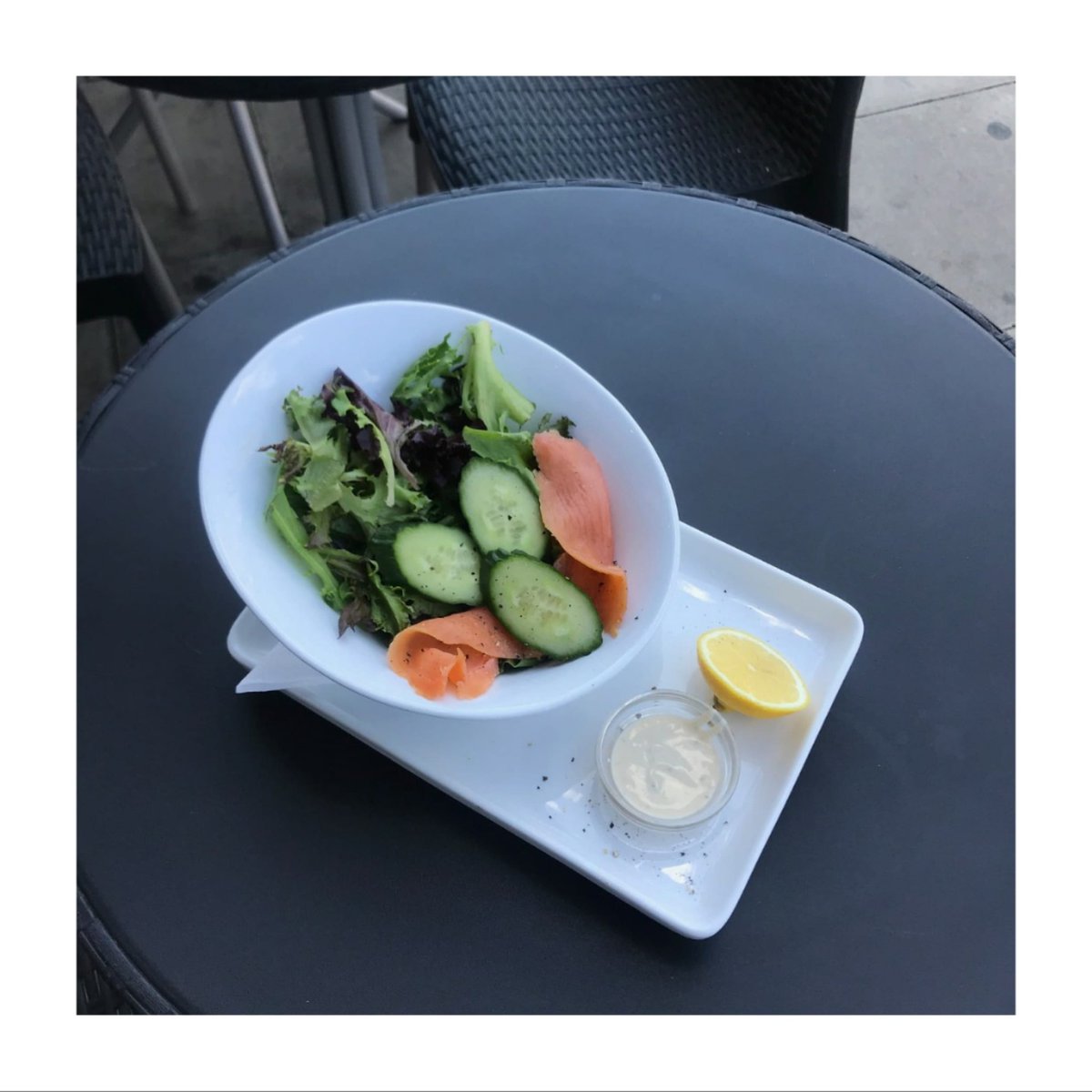 Today is the perfect day for a salad! 
Join us for a freshly prepared prepared healthy salad.🥗 

#foodiesofinstagram #foodphotography #foodlover #foodstyling #foodie #londonist #londoncafe