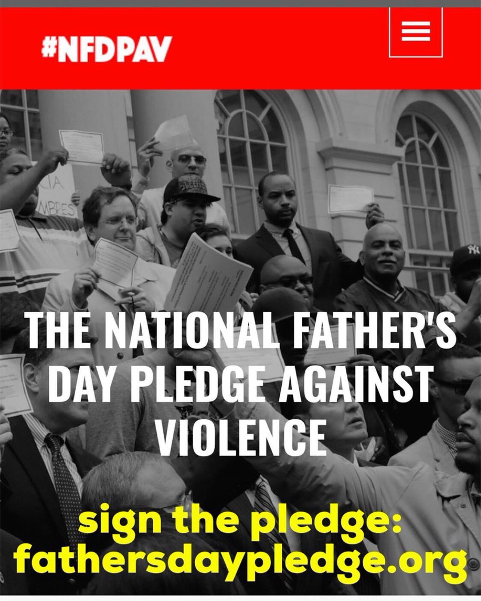 quentinwalcott's tweet photo. Sign the National Father’s Day Pledge Against Violence today at https://t.co/3IeRpxneFm become part of the movement! #nfdpav #fdpav #nationalfathersdaypledge #fathersday #fathets #fatherfigures #fatherhood #men #families #ipv #dv #gunviolence #systemicracism #prevention #pledge https://t.co/0rlQbJPc3z