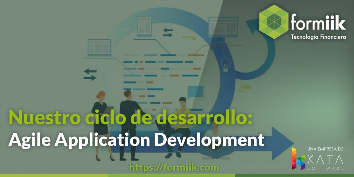 Formiik's tweet photo. Utilizamos la metología Scrum, dividimos las tareas en sprints de 2 a 4 semanas, en los cuales nos enfocamos en resolver distintas partes de la solución basándonos en la comunicación y retroalimentación. 

#TecnologíaFinanciera #Fintech #KataSoftware #Formiik https://t.co/ToyVZ4U9XH