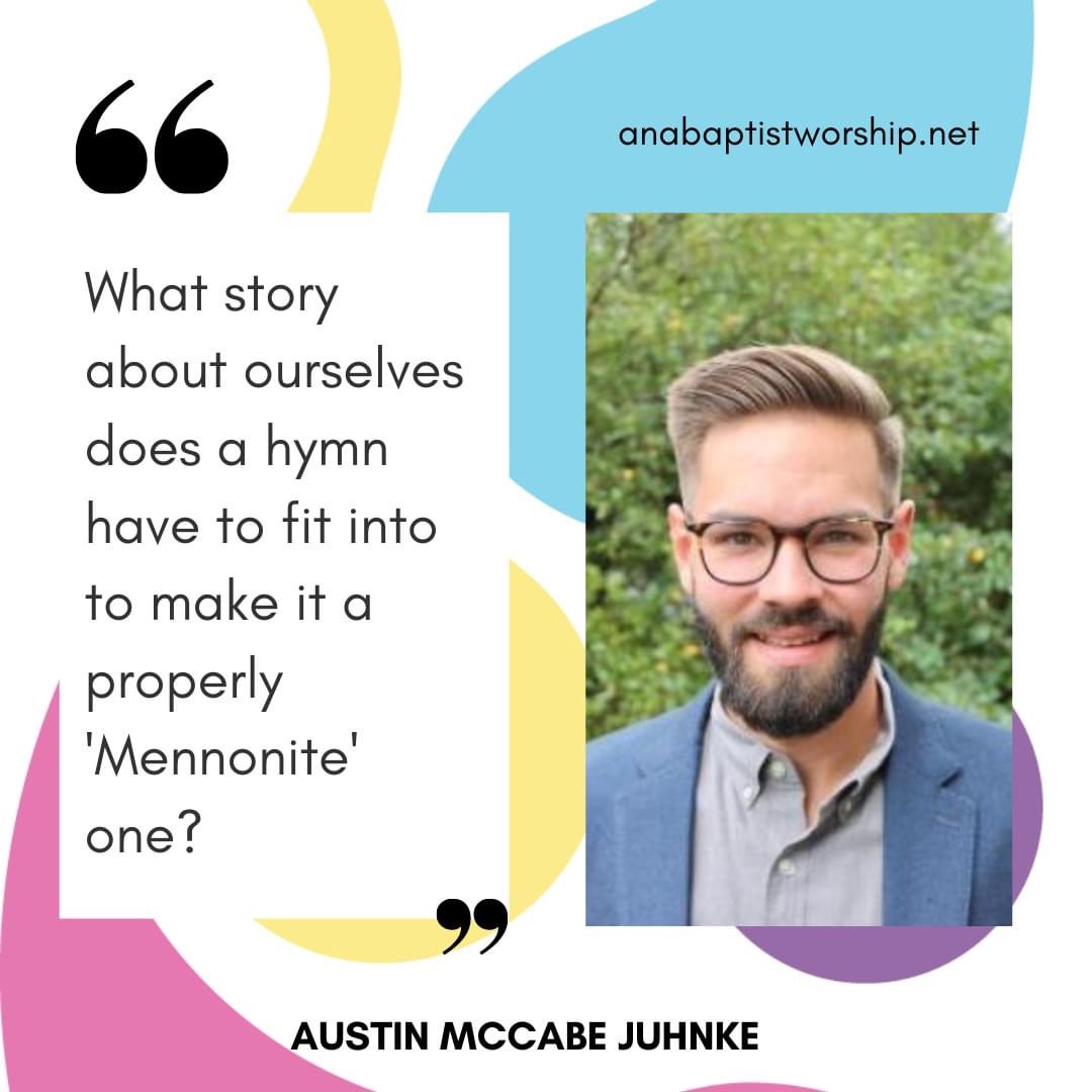 New blog post: “Singing New Selves” by Austin McCabe Juhnke! 
anabaptistworship.net/2020/06/singin…