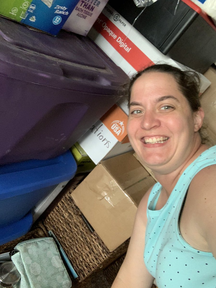 wyantmath's tweet photo. Enjoyed my day at home by packing boxes to move to the new house @bozmanbroncos #bozmanfamily #teacherselfcarebingo https://t.co/C8tT5gxJGy