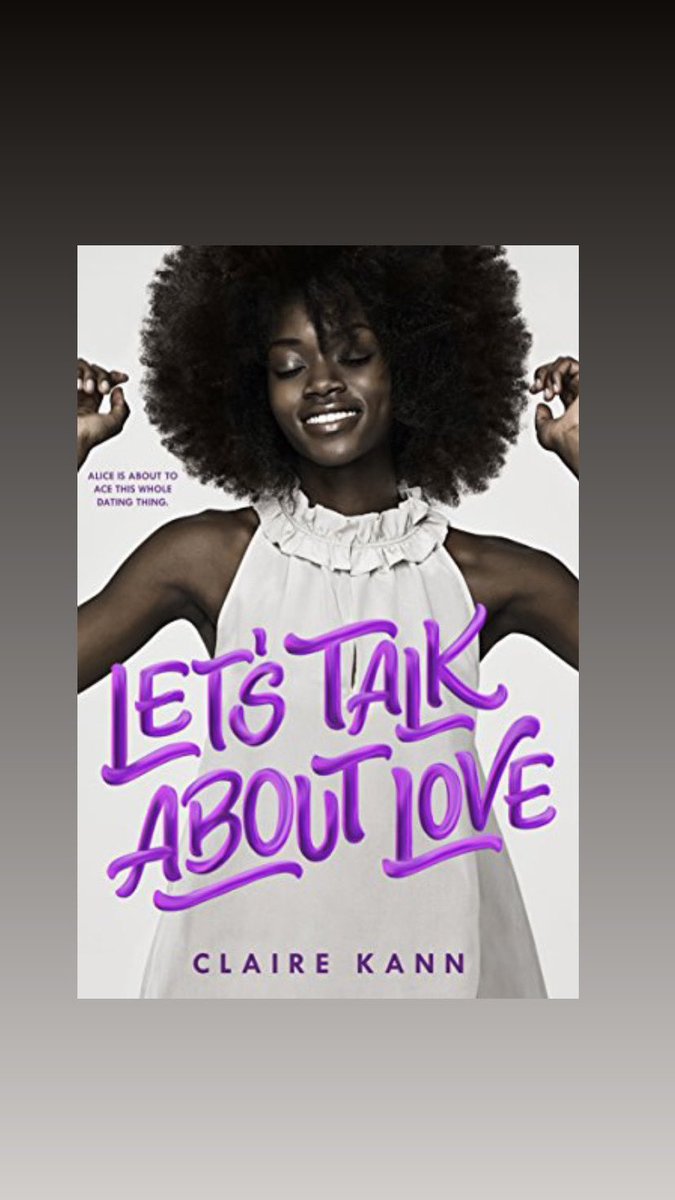 lets talk about love by claire kann! it's about a biromantic asexual black woman who just got dumped because she came out as ace to her gf. it deals with college, becoming an adult, and dating,,