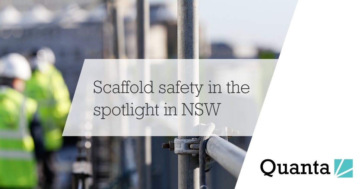 QuantaInsurance's tweet image. Safe Work NSW has launched a targeted scaffold campaign to address unsafe scaffolding practices on construction sites in NSW. Find out more here &amp;gt; quanta.com.au/news/news/scaf…
#news #construction #whs #insurancebroker #business #insurance #risk