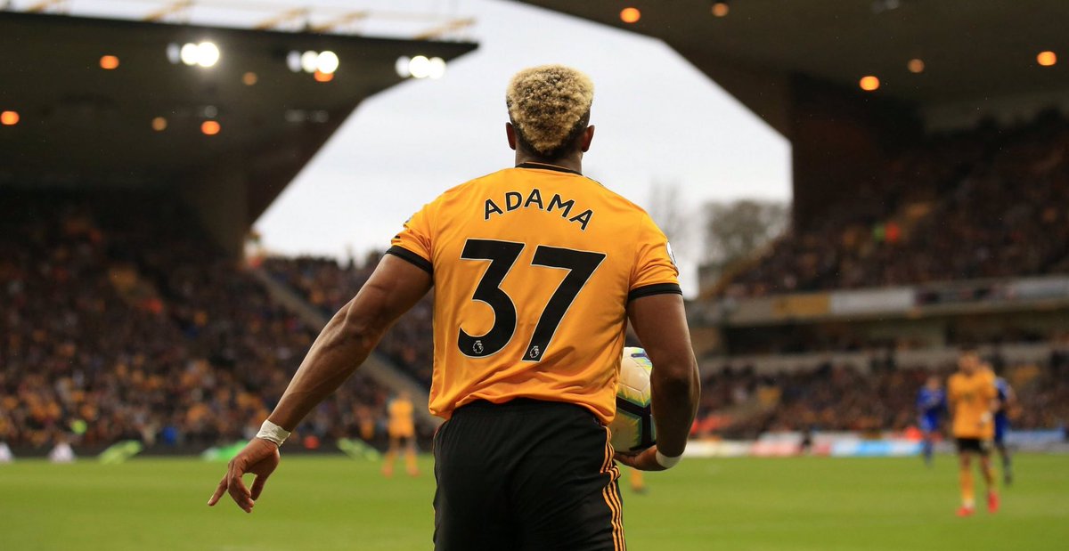 No.37- Adama Traore the Spaniard has been electric for wolves chipping in with 4 goals and 8 assists in the prem fastest player in the world arguably and amazing to watch unmarkable at times.
