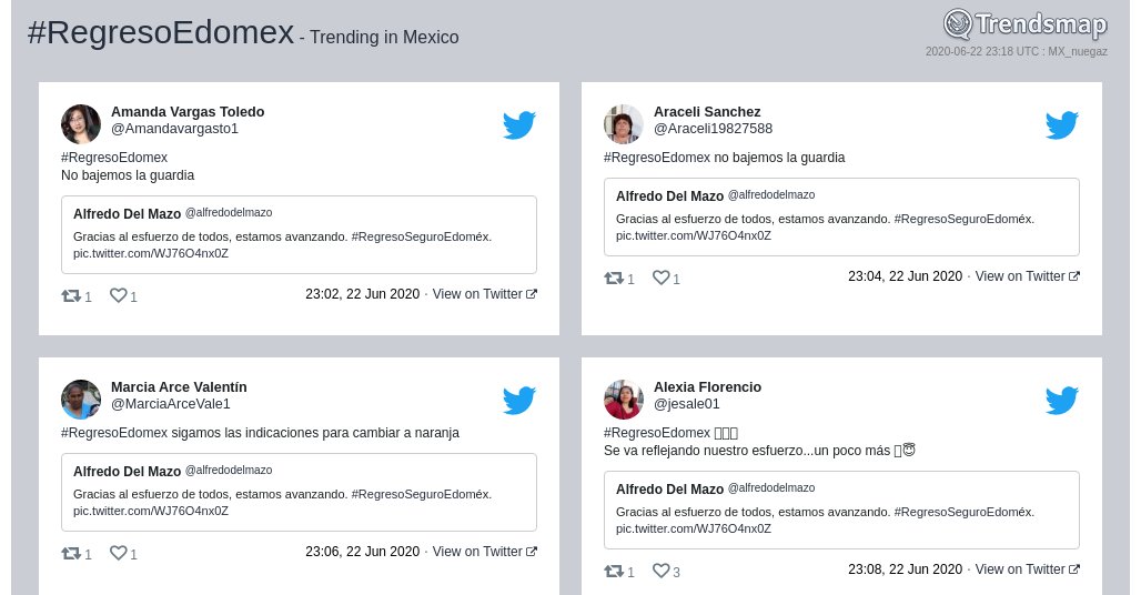 #regresoedomex es ahora una tendencia en Mexico

trendsmap.com/r/MX_nuegaz