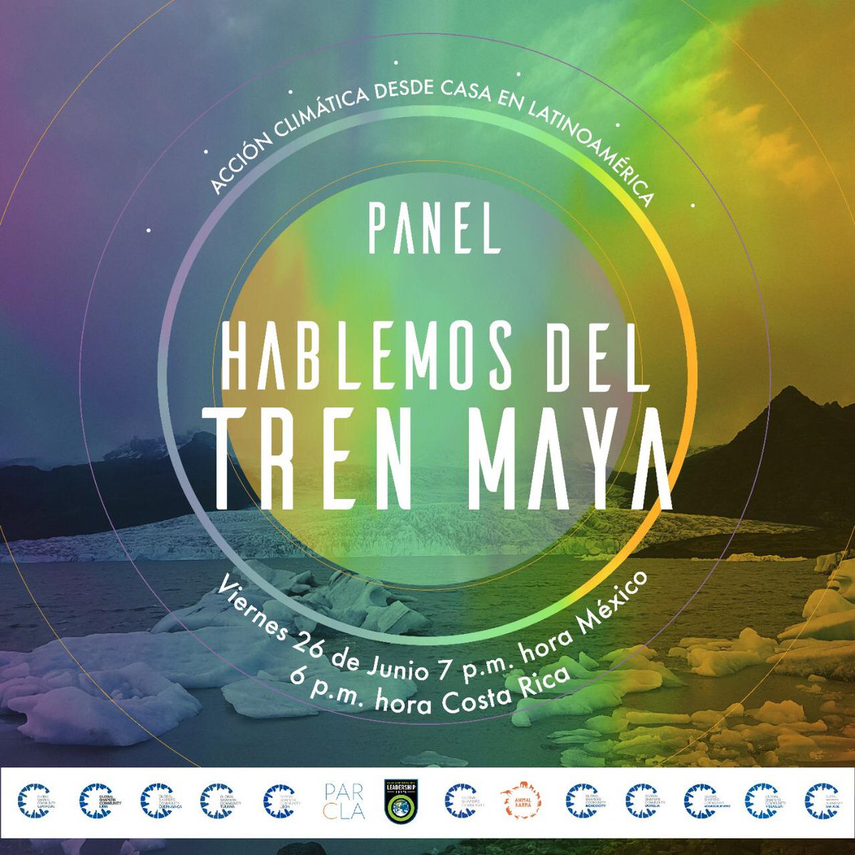 Hablemos del Tren Maya. Acompáñanos este viernes, para aprender y platicar junto con la Bióloga Shanty Acosta. 26 de junio 19:00 hrs bit.ly/accionclimatic…
Regístrate en bit.ly/quieroaccioncl…
#acciónclimática #acciónclimáticaencasa #climateactionfromhome