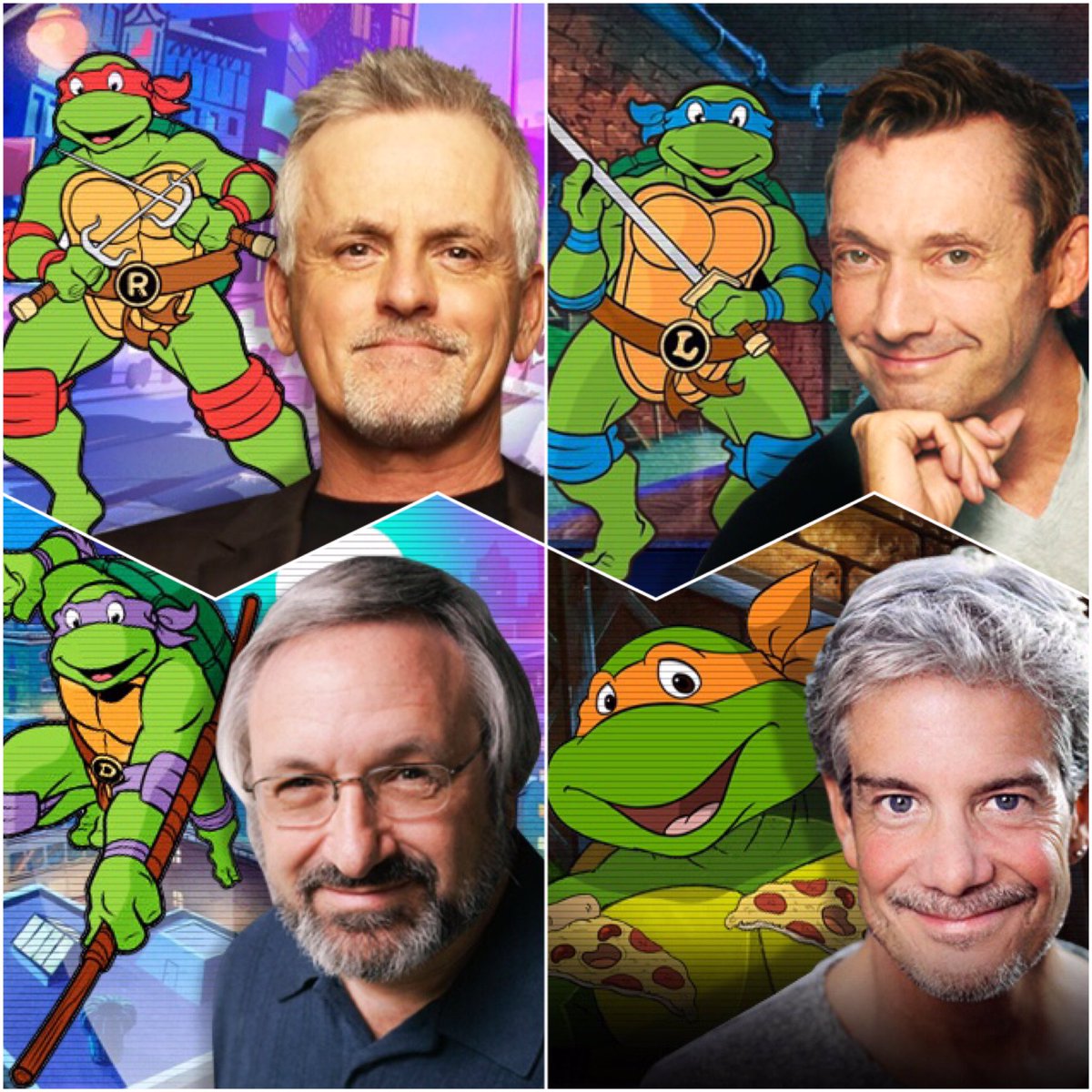 COWABUNGA!! Let’s relive Saturday mornings! This Saturday ALL FOUR NINJA TURTLES are doing a LIVE Autograph signing on Instagram! Grab an exclusive print for us to sign here=&gt; streamily.live/tmnt #teenagemutantninjaturtles #tmnt