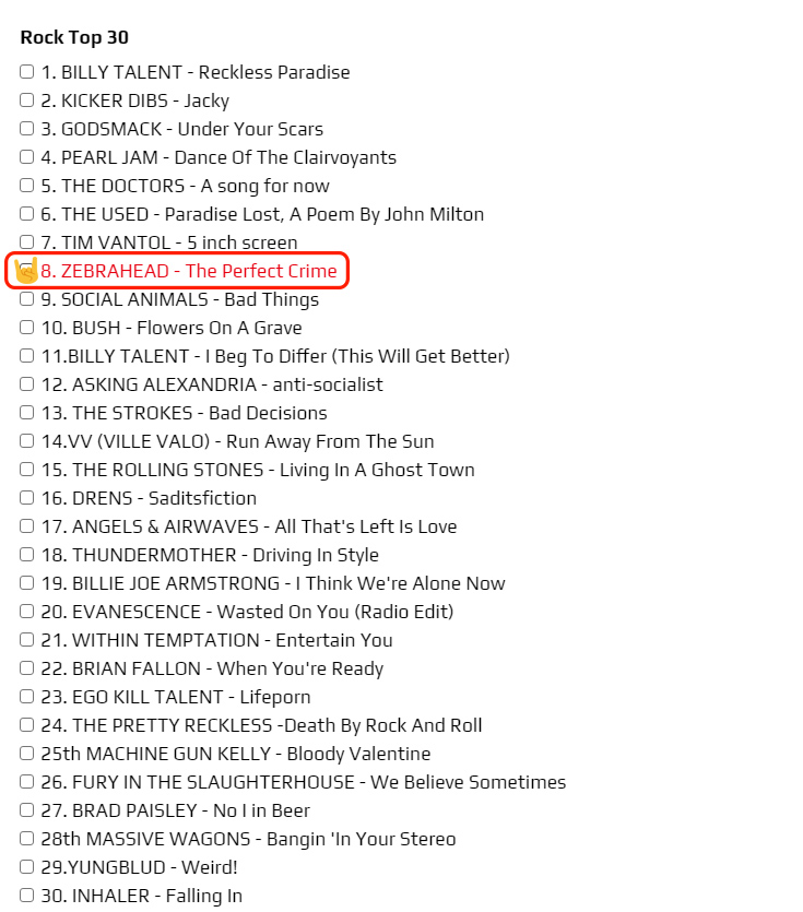 hazel_nut49's tweet photo. Moving up to #8, keep voting!
π¦π½π€ππ»
https://t.co/fvOdxkvYf6
#zebrahead #mfzb #callyourfriends #braininvaders #vote #germany #berlin #japan #ζη₯¨ #sex #rocknroll #pizza #beer #party #punk #metal #uk #USA #theperfectcrime #quarantine #stayathome #washyourhands #Abstimmung https://t.co/29QPovDtKo