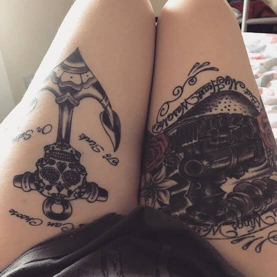Me dieron permiso de subirla así que cual tatuaje les gusta más? 👀