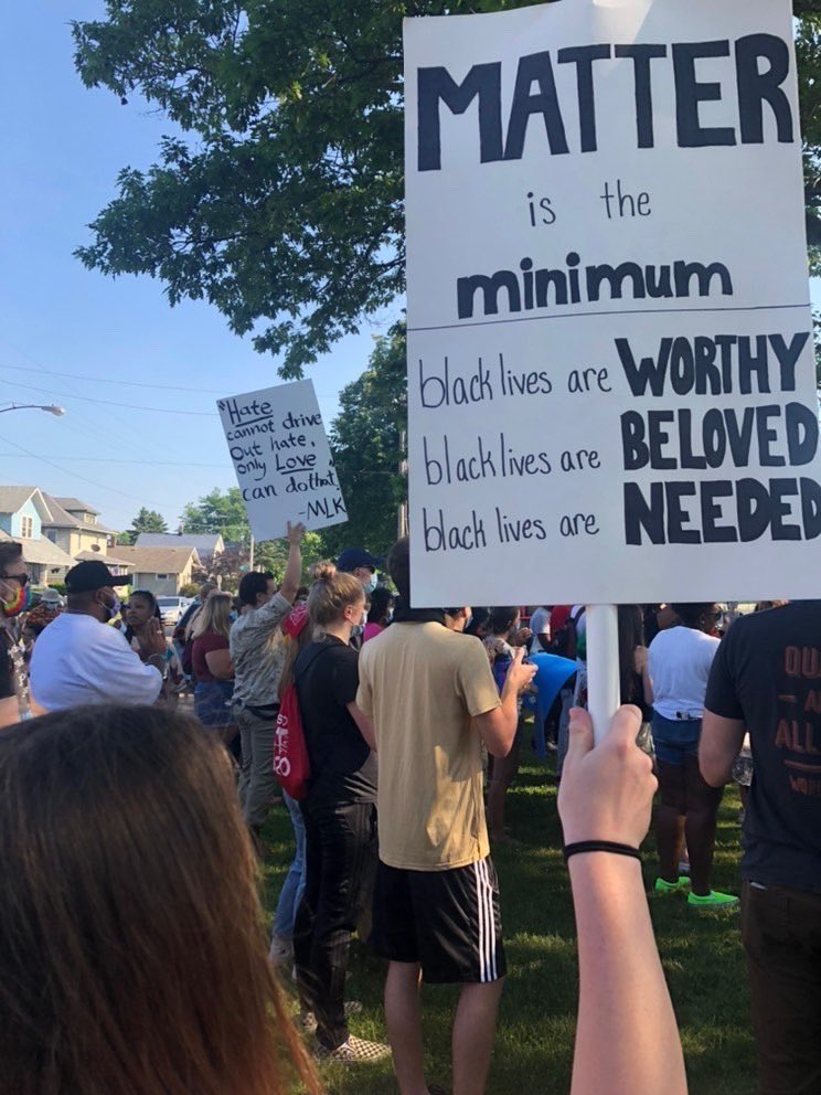 It’s only been a few days since our protest and we have gotten so much support and love from our community! We would like to thank everyone who came out and marched with us as well as took photos.