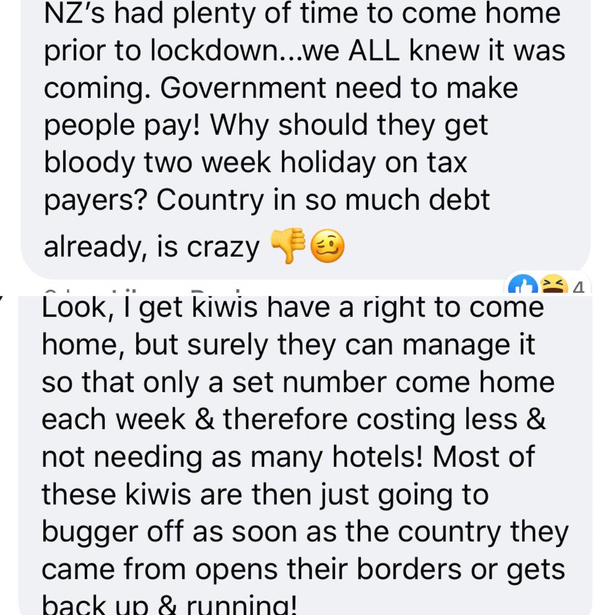 There is a worrying rise in hatred directed at expats returning to NZ & these kind of comments are just wrongThe usual rhetoric seems to be that all expats “buggered off to greener pastures” & have spent the pandemic drinking Aperols in Italy or partying in Mykonos (Thread)