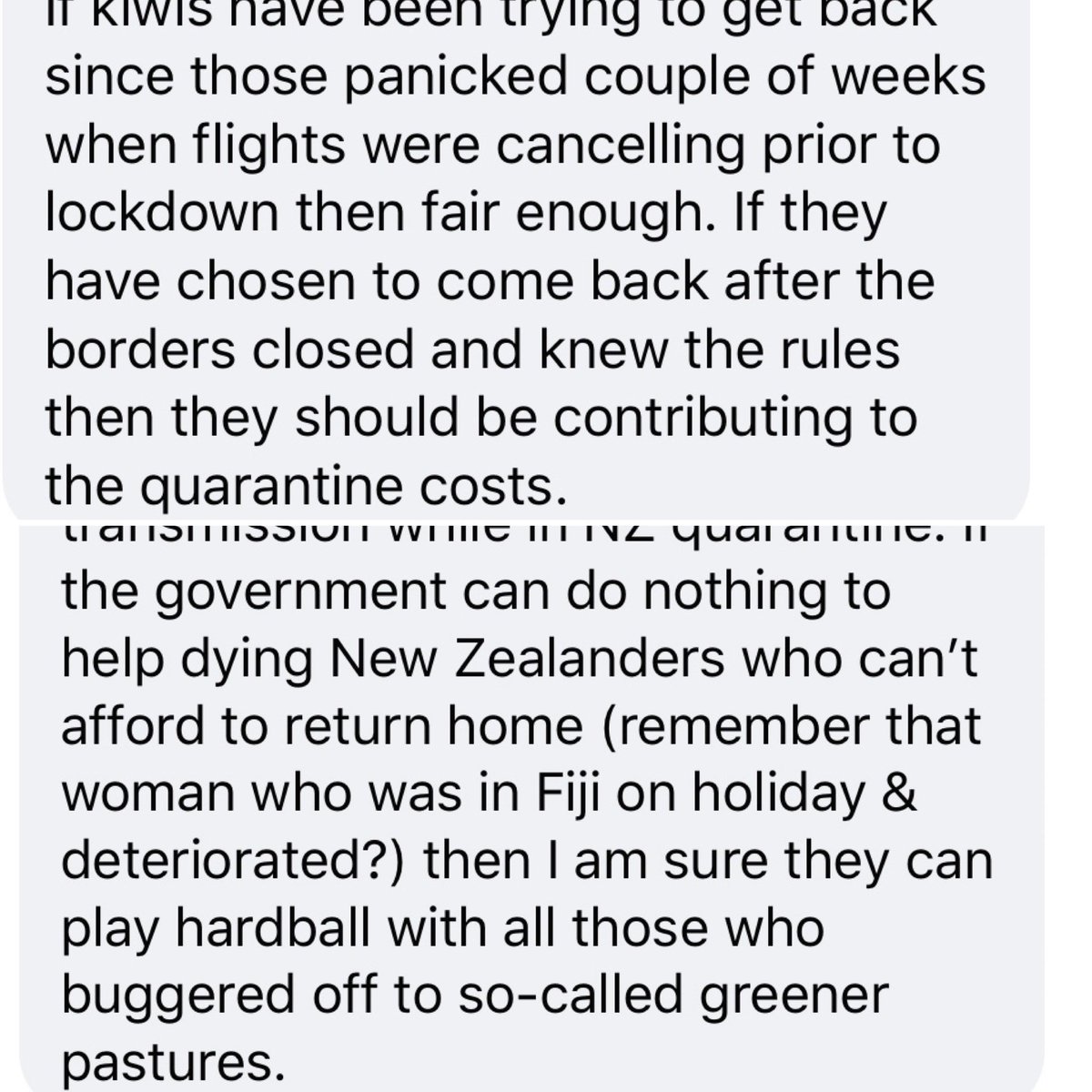 There is a worrying rise in hatred directed at expats returning to NZ & these kind of comments are just wrongThe usual rhetoric seems to be that all expats “buggered off to greener pastures” & have spent the pandemic drinking Aperols in Italy or partying in Mykonos (Thread)