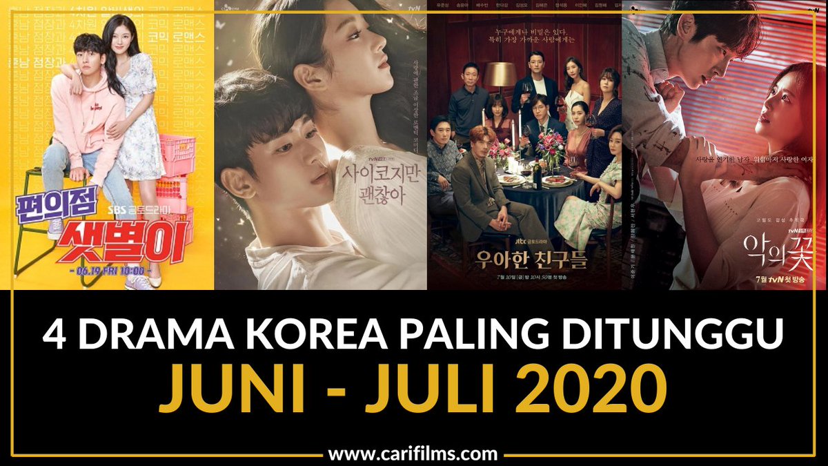 carifilms's tweet photo. It's Okay to Not Be Okay dan Drakor Paling Ditunggu di Bulan Juni - Juli 2020. Let's check this out!

url:

https://t.co/rBgrZ9a4PC

#drakor #netflix #ItsOkayToNotBeOkay https://t.co/JWQ92ldjdG