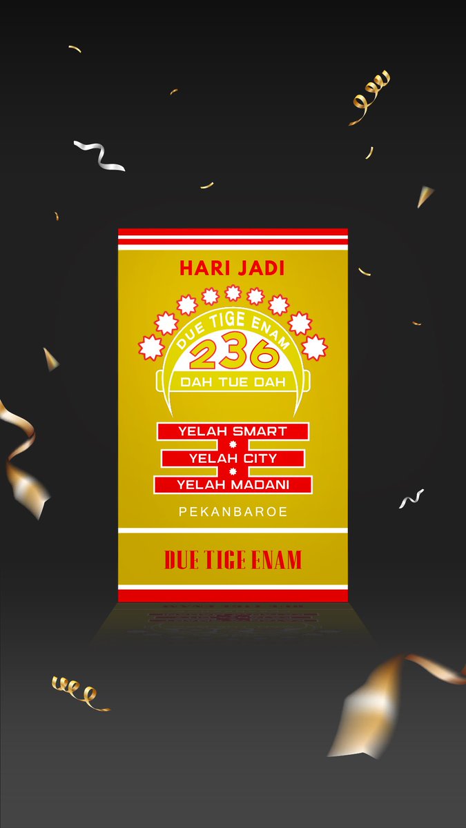 ronapaklek's tweet photo. Selamat selamat selamatlah
#harijadipekanbaru https://t.co/BedEiC24Xz