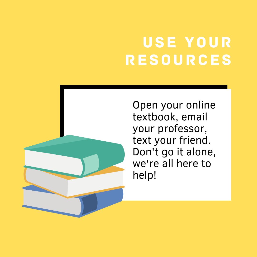 InfoTechStudies's tweet photo. Here come the study tips! (6/6) Thanks for reading this weeks study tips! If you have anything to add be sure to comment or dm us! https://t.co/EF6RraYYIj