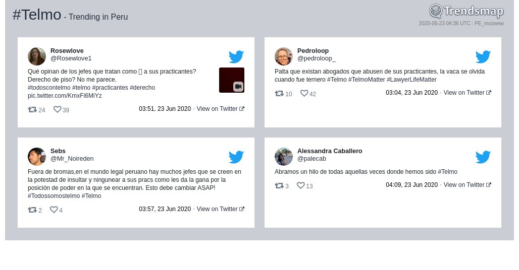 #telmo es ahora una tendencia en Peru

trendsmap.com/r/PE_mozwew