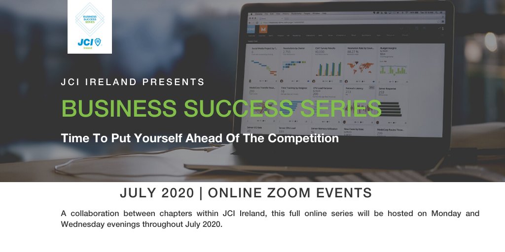 Local chapters in JCI Ireland have come together &amp; collaborated on the super exciting #BusinessSuccessSeries

This will be a series of 8 webinars running in July &amp; we will be announcing further details in the coming days.

Trust us, you don't want to miss this!