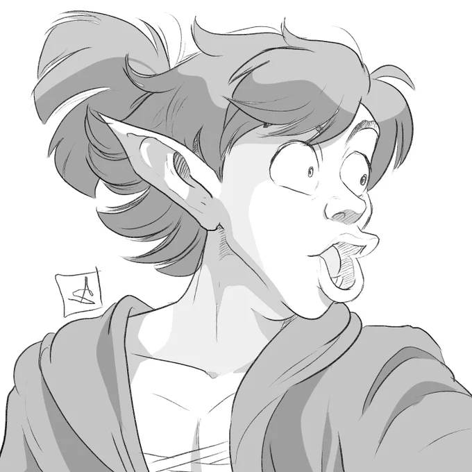 You know you've been given a top tier commission when someone wants you to draw their OC doing the Pogchamp face XD

https://t.co/bmIhVFRDbc 