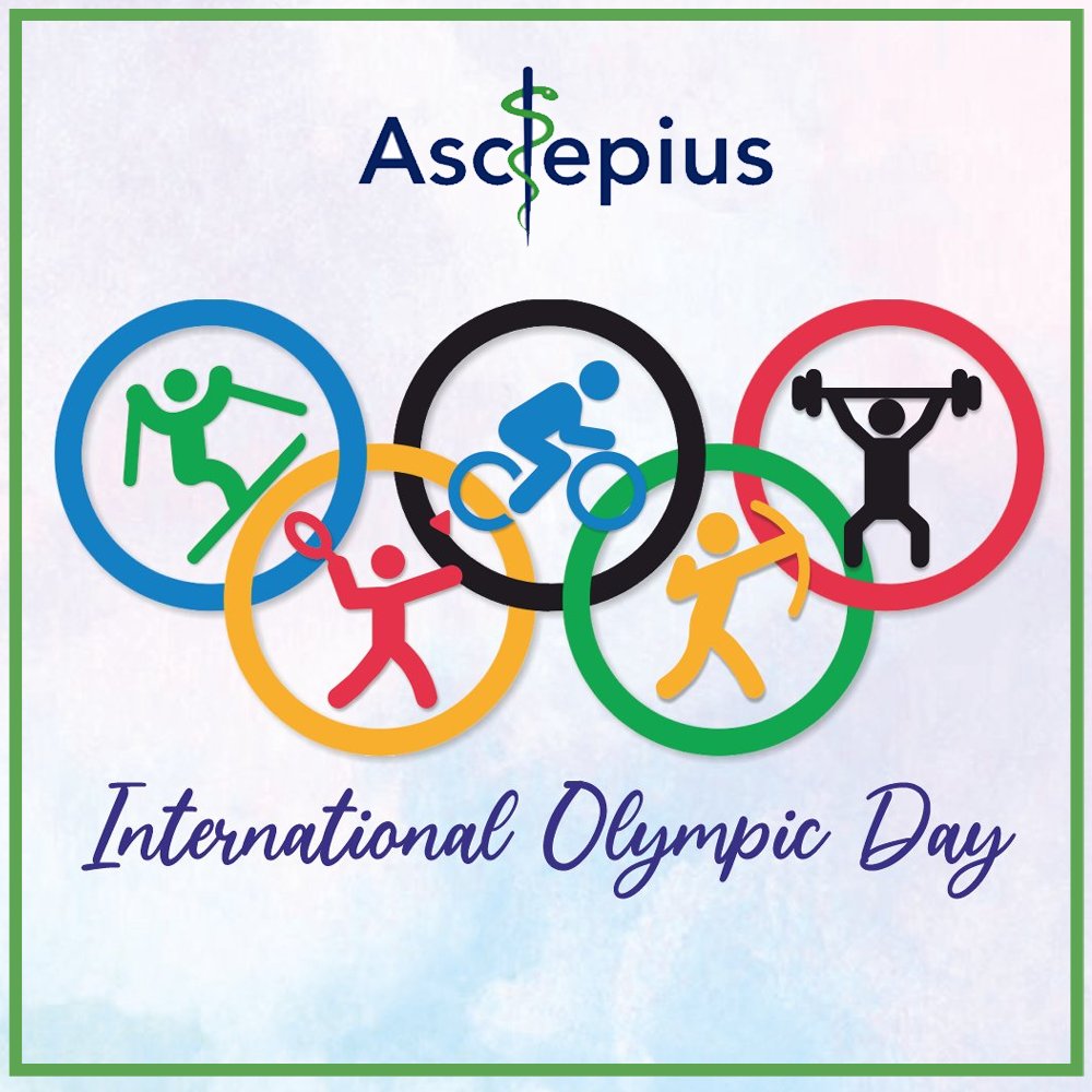 asclepiusopen's tweet photo. On the occasion of Olympic Day Let us appreciate the inspiration of sports in bringing the whole world closer for the advancement of peace and happiness all around us.
#olympicday #StayActive #StayHealthy https://t.co/fGZx5C3kbg
