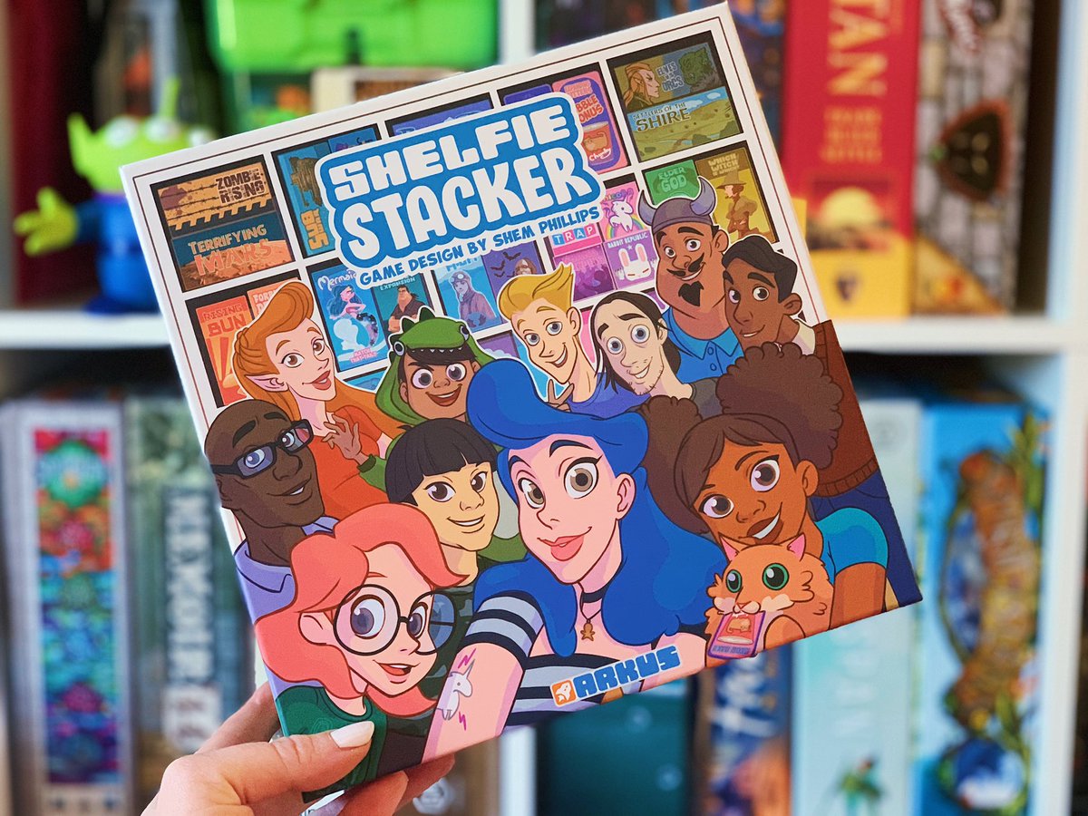😆Over 1,000 of you have joined the campaign! 
👉Which means over 1,000 of you are going to have to find more space on your shelf for this beauty 😜 
🤔Should we make printable “Reserved for Shelfie Stacker” sign for your shelf? #shelfiestacker