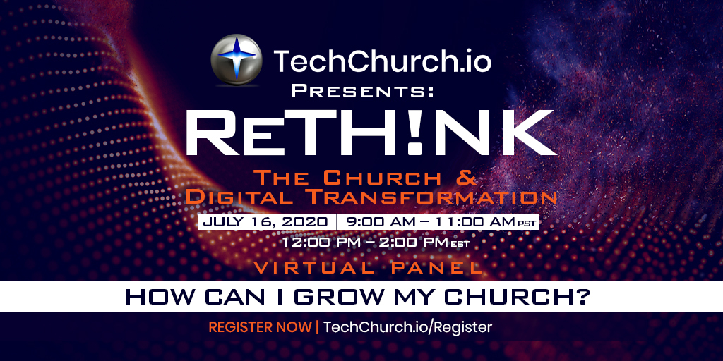 techchurch_io's tweet image. Let's talk church growth! Join us live on July 16. FREE registration at TechChurch.io/Register #Pastors #OnlineChurch #ChurchMarketing #Church