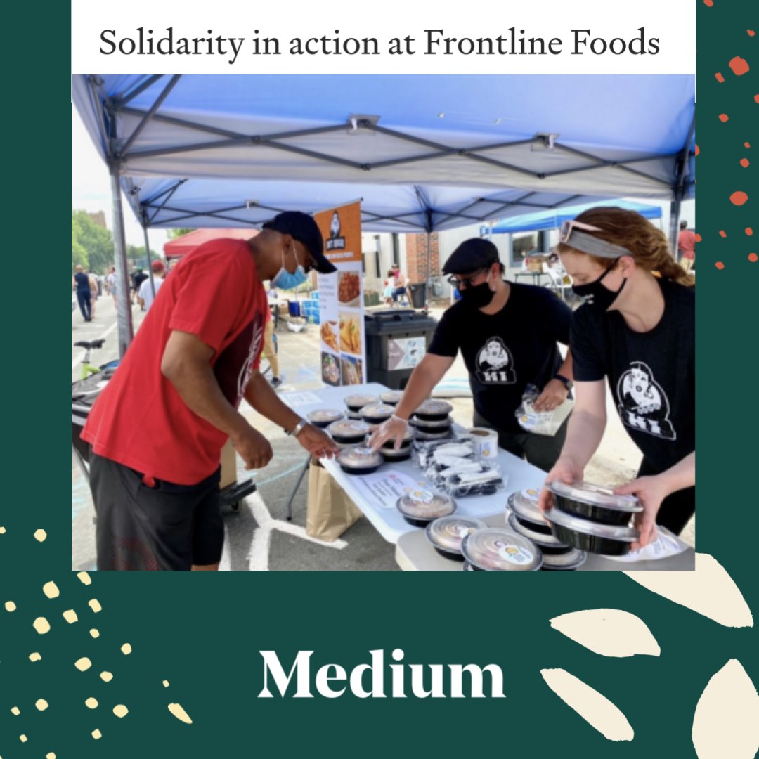 FrontlineFoods's tweet photo. Our local chapters have rallied behind our Solidarity mission to support Black-owned businesses and provide nourishing meals to impacted communities and rebuilders. ⁠

To learn more, visit https://t.co/YTZqHRuUl7

#FrontlineFoods https://t.co/lhv4Z4bFAd